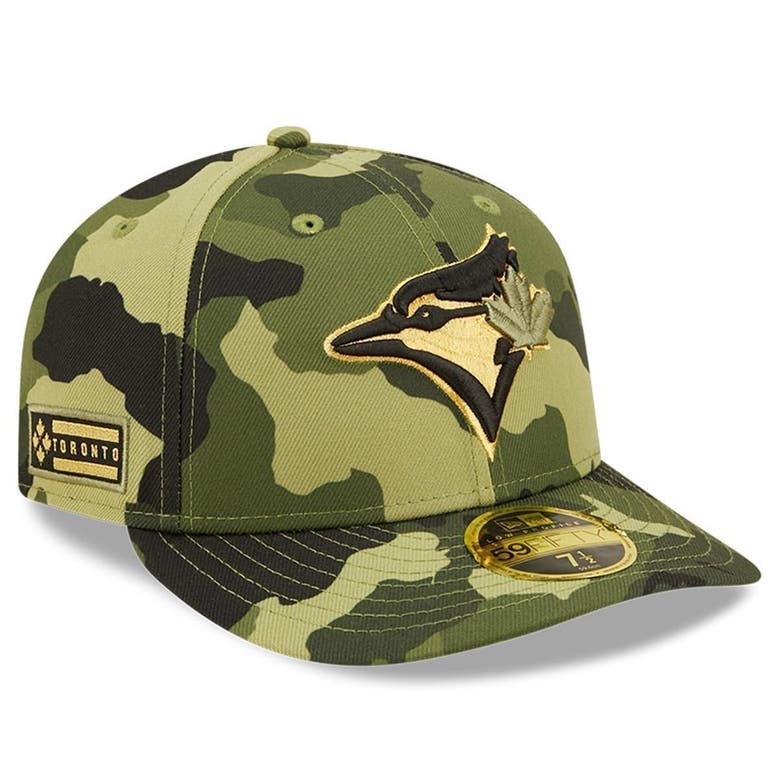 New Era Camo Toronto Blue Jays 2022 Armed Forces Day On-field Low ...