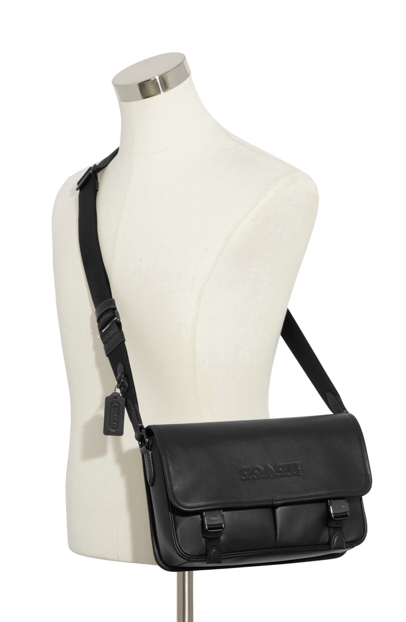 COACH League Leather Messenger Bag Nordstrom