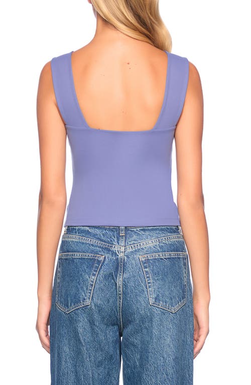 Shop Susana Monaco Wide Strap Tank Top In Mediterranean