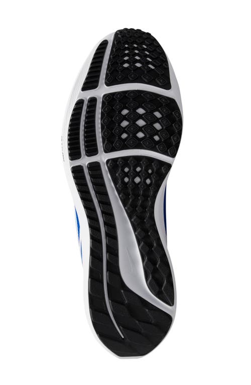 Shop Nike Air Zoom Pegasus 40 Running Shoe In Blue/white/black
