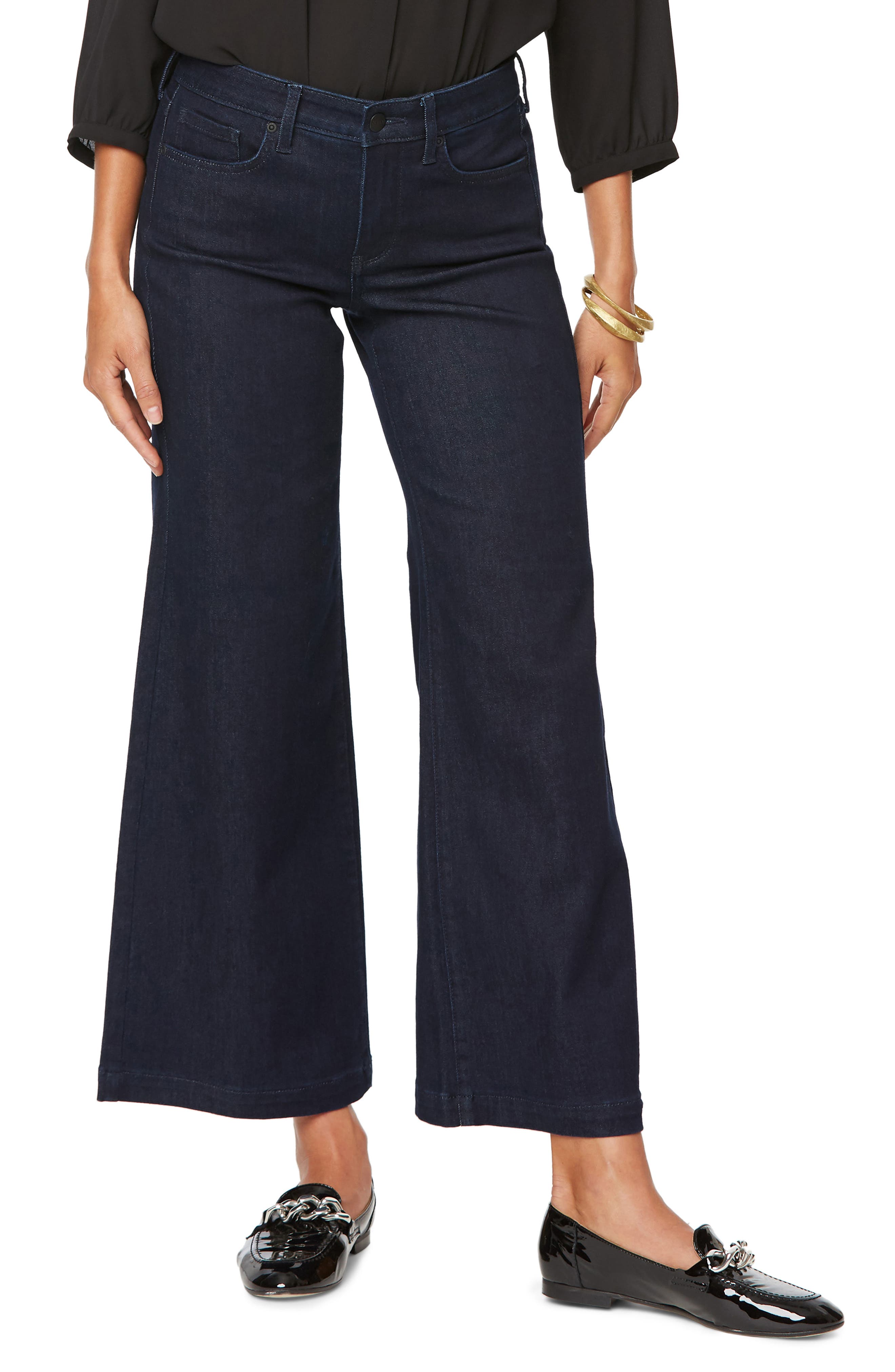 NYDJ Teresa Ankle Wide Leg Jeans 