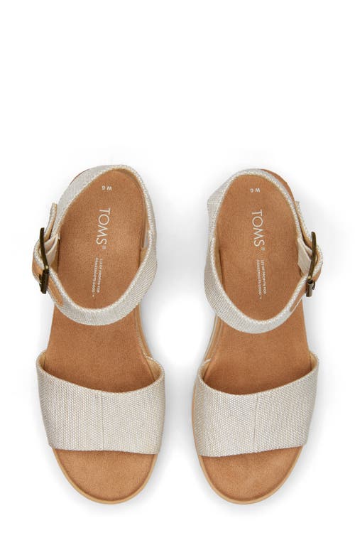TOMS TOMS DIANA PLATFORM WEDGE SANDAL 