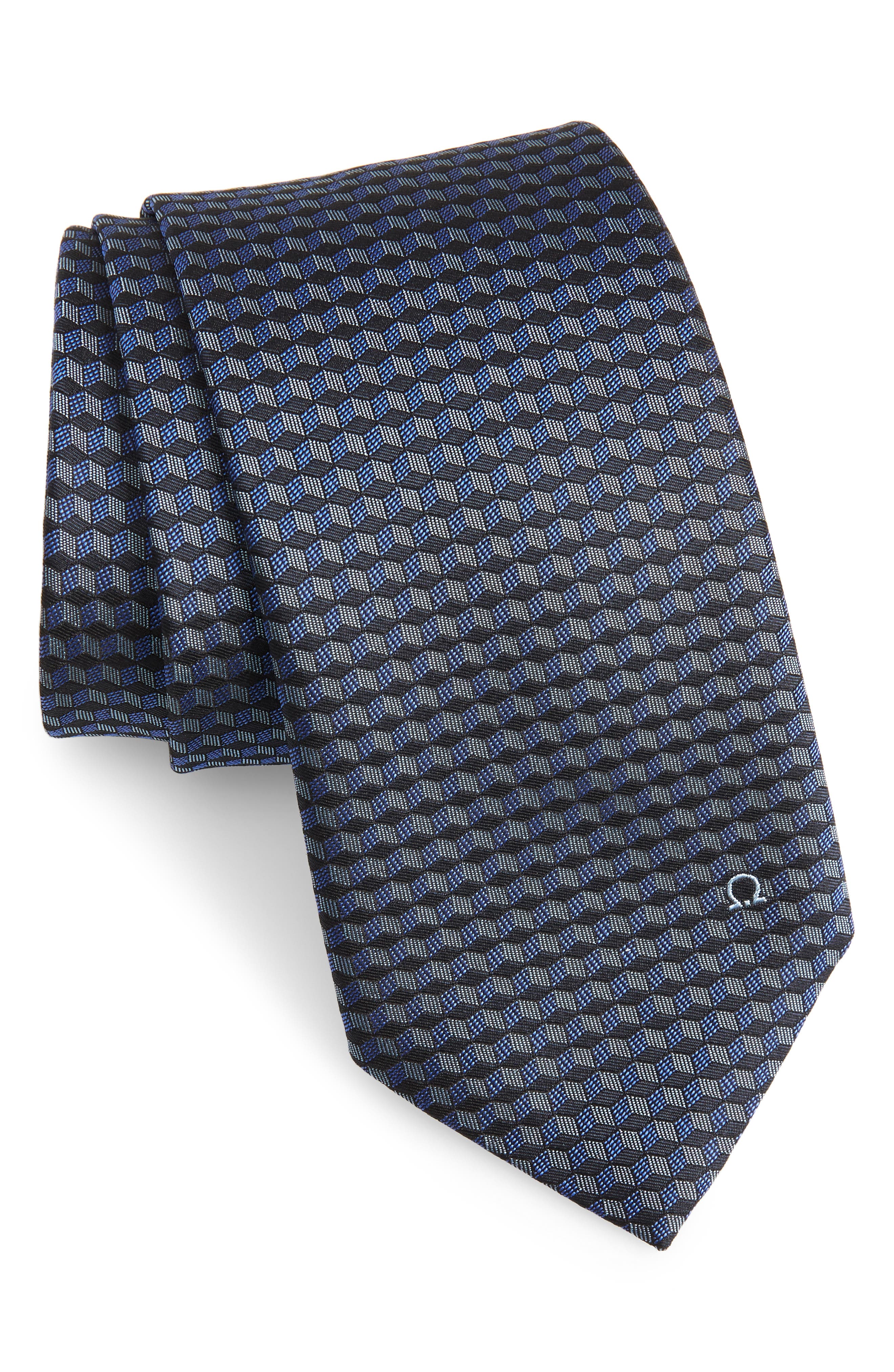 salvatore ferragamo silk tie