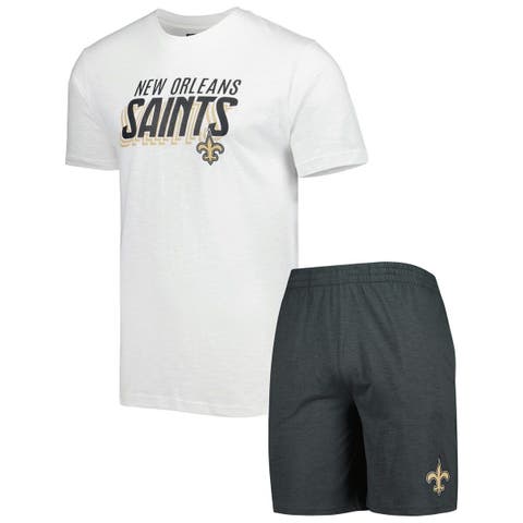 Lids New Orleans Saints Mitchell & Ness Jumbotron Big Tall T-Shirt -  Heathered Black