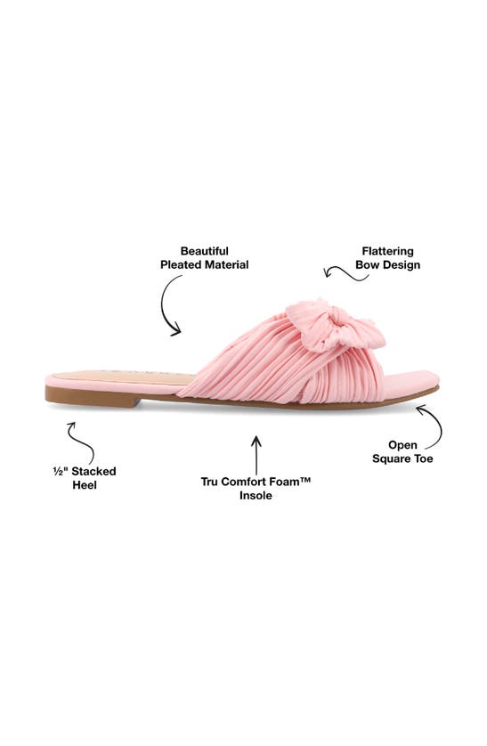 Shop Journee Collection Serlina Sandal In Pink