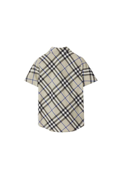 BURBERRY BURBERRY CHECK COTTON SHIRT 