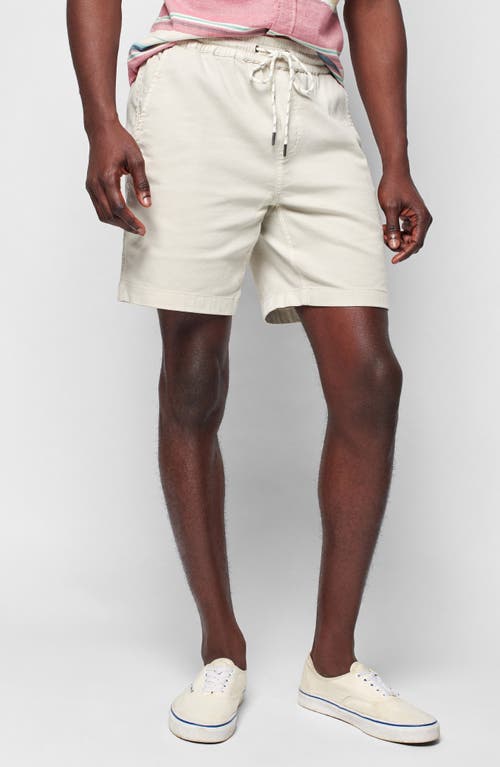 Faherty Essential Drawstring Stretch Shorts in Birch 