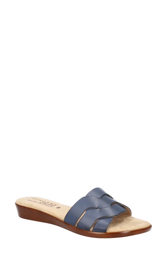 Tuscany By Easy Street® Nicia Sandal In Navy