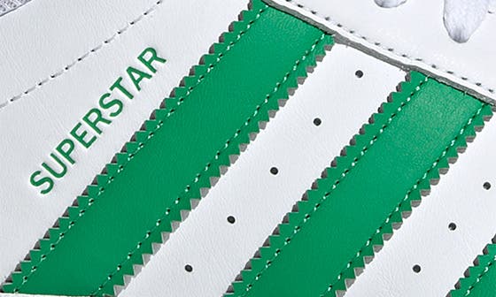 adidas Superstar XLG Sneaker in Ftwr White/Green/Ftwr White | Smart Closet adidas Superstar XLG Sneaker in Ftwr White/Green/Ftwr White | Smart Closet