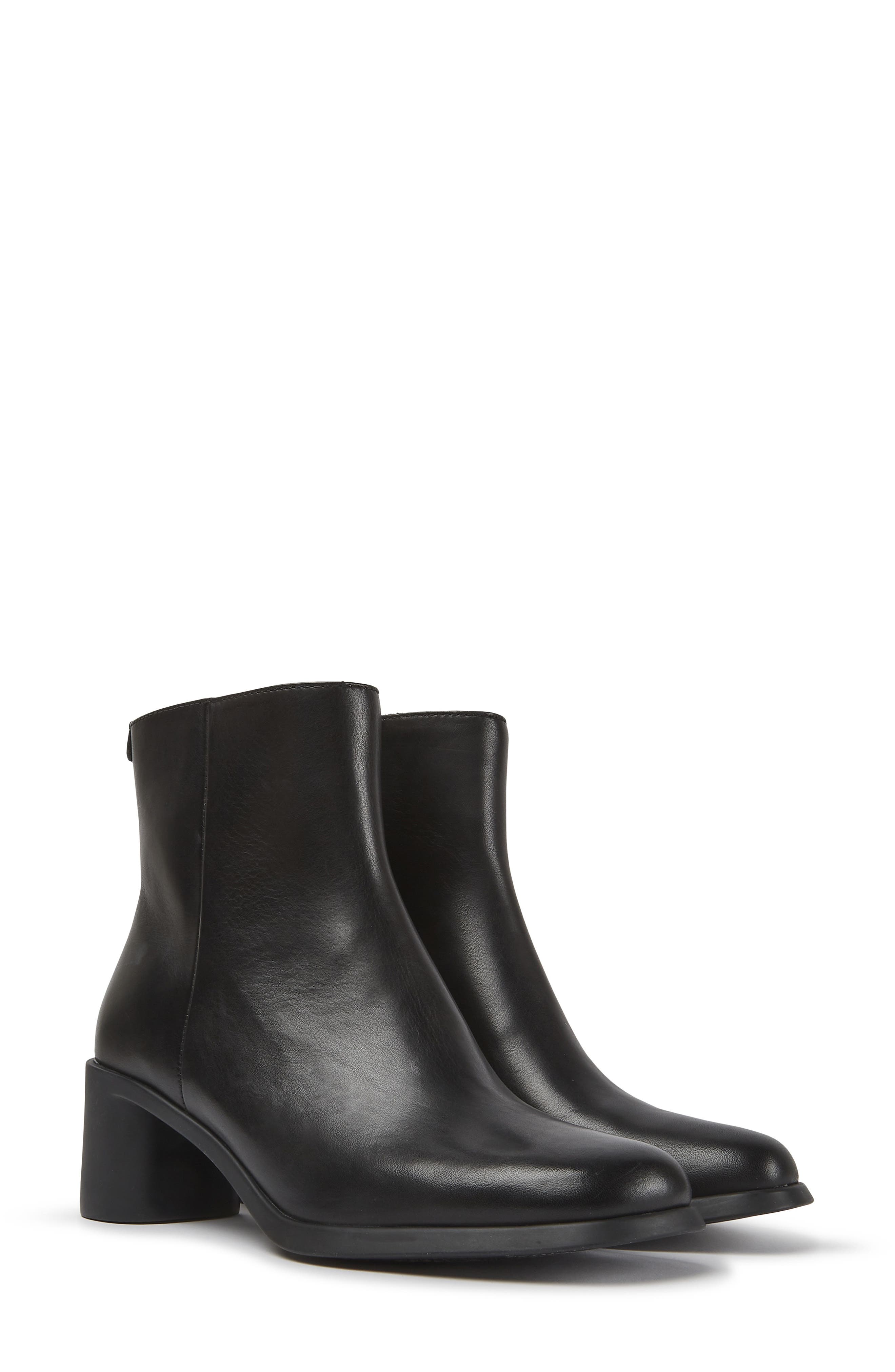 camper black boots