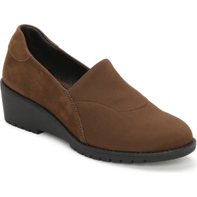 Adam Tucker Nolte Wedge Loafer- Brown