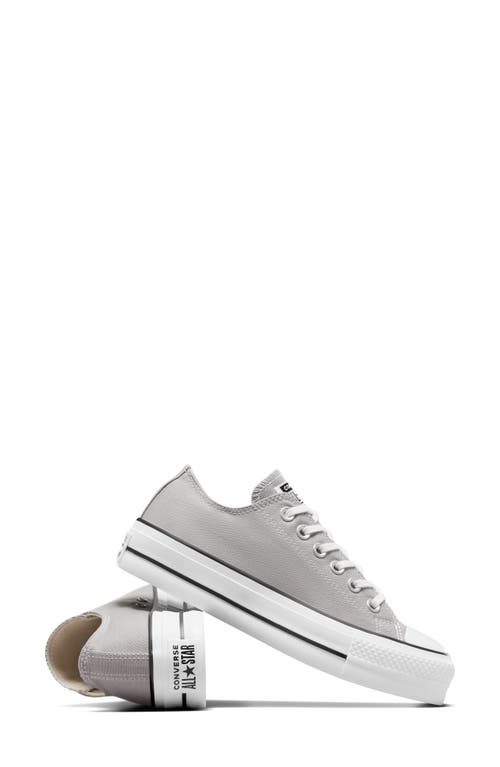 Shop Converse Chuck Taylor® All Star® Lift Platform Oxford Sneaker In Totally Neutral/white/black