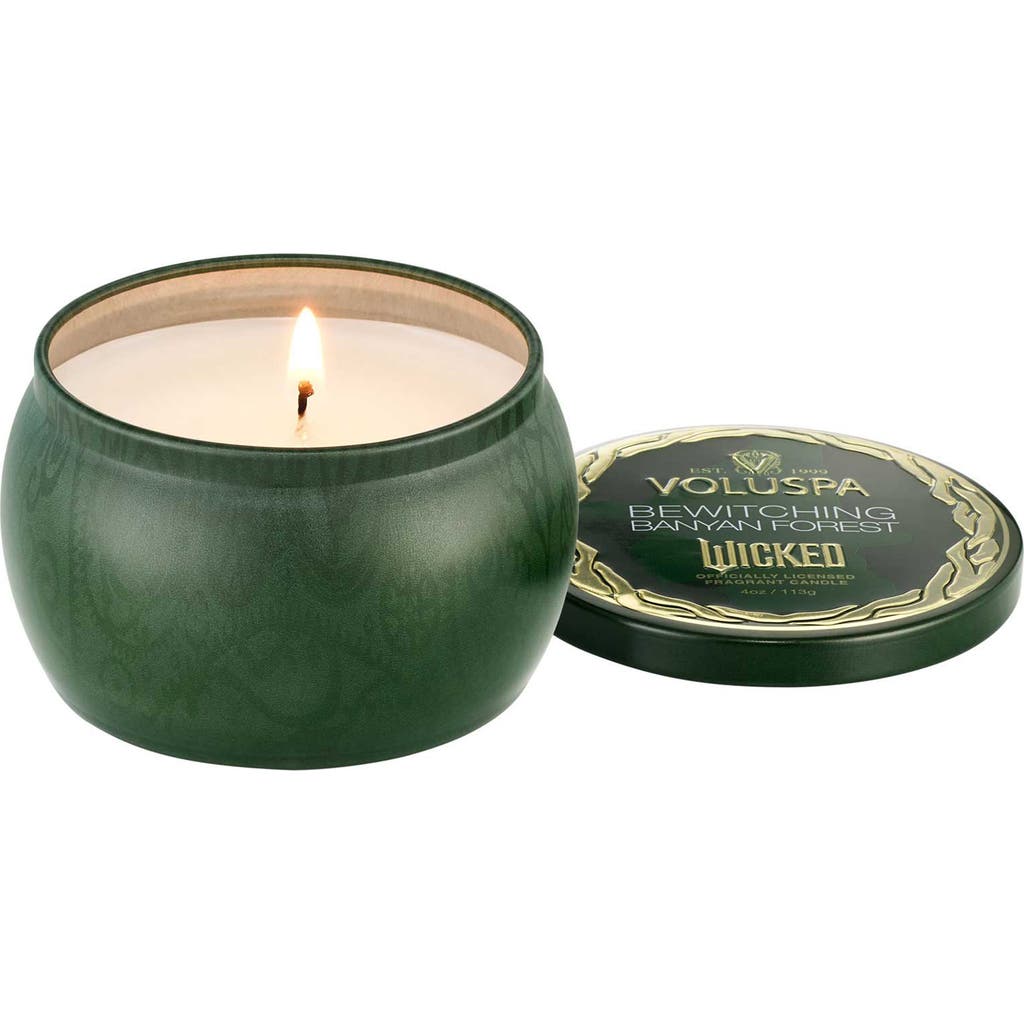 Voluspa Bewitching Banyan Forest Mini Tin Candle In Elphaba