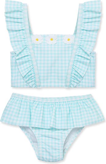 Little Me Daisy Gingham Two Piece Swimsuit Nordstrom