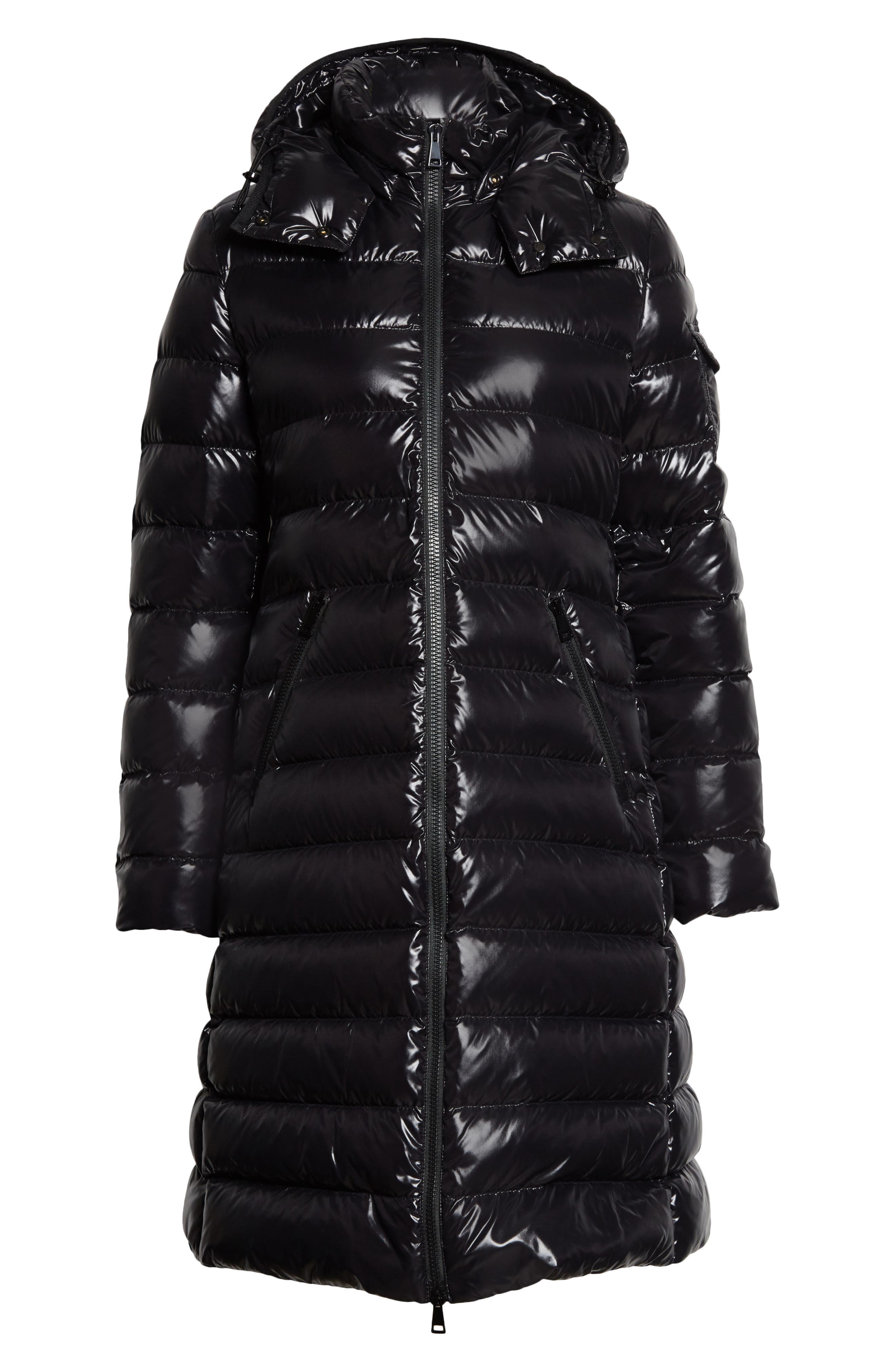 Moncler Moka Water Resistant Long Hooded Down Puffer Parka | Nordstrom