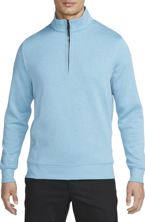 Nike Golf Dri-fit Player Half Zip Golf Pullover In Baltic Blue/ocean Bliss