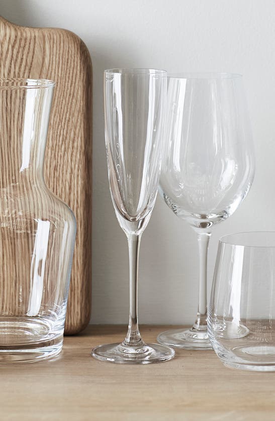 THE WHITE COMPANY BELGRAVIA SET OF 4 CHAMPAGNE GLASSES,GLHC4NCA