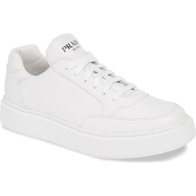 Prada Low Top Sneaker, White