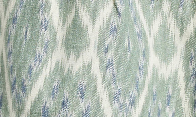 Shop Faherty Isla Print Tie Waist Shorts In Tuscan Ikat
