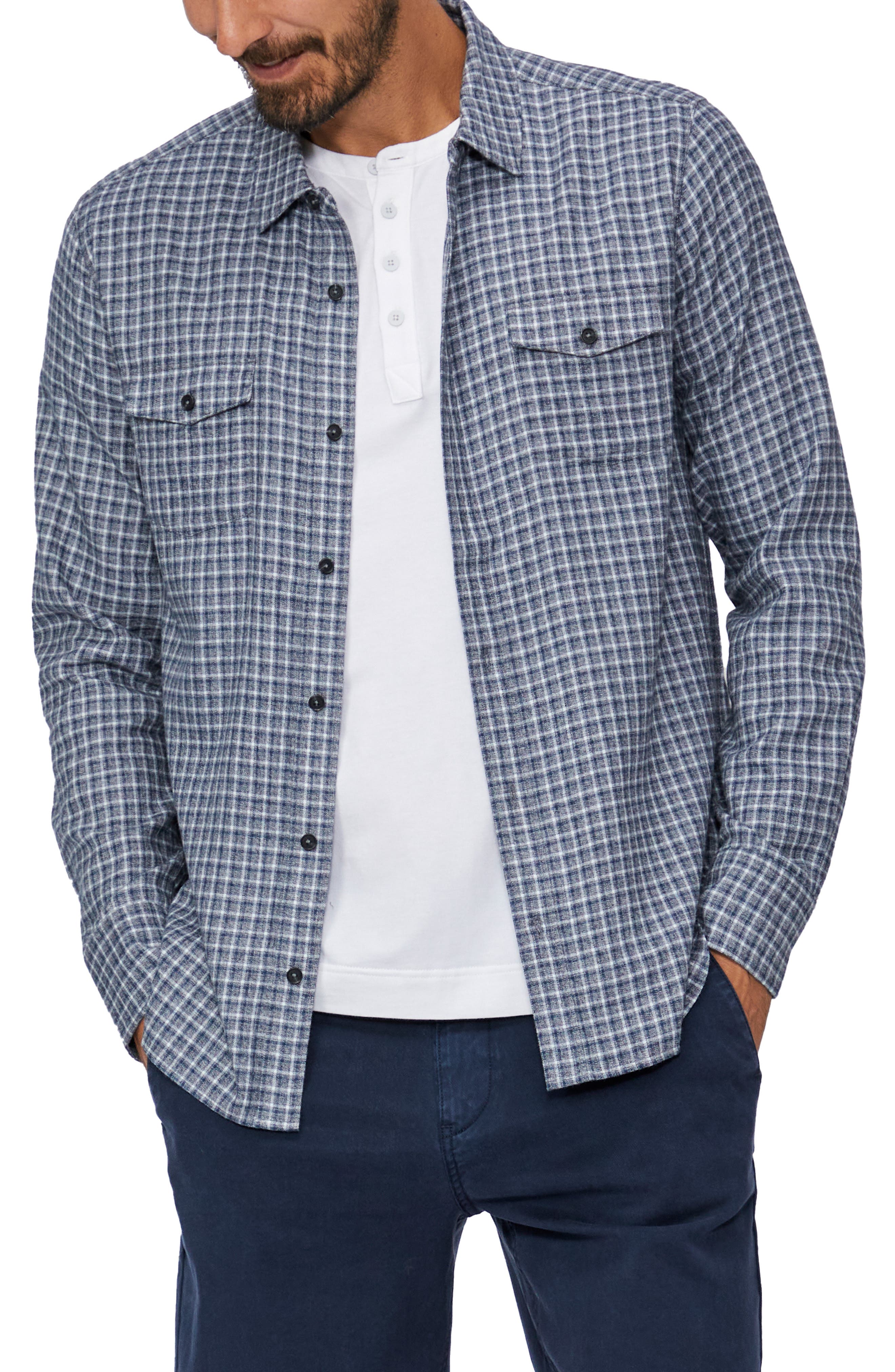 Men's Black Flannel Shirts | Nordstrom