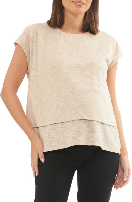 Shop Ripe Maternity Jazmin Nursing Top In Natural