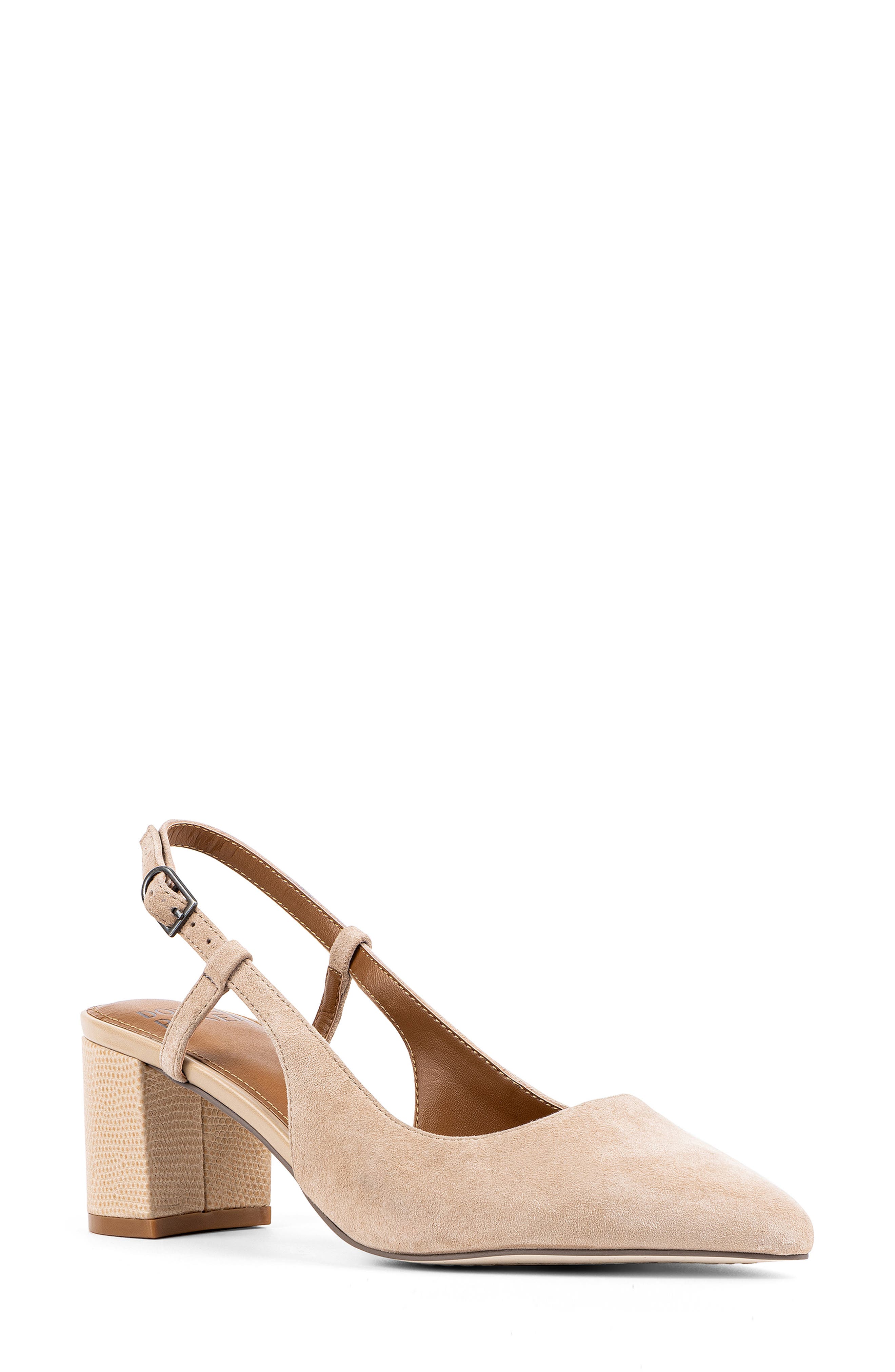 Donald Pliner Slingback Pump In Sand