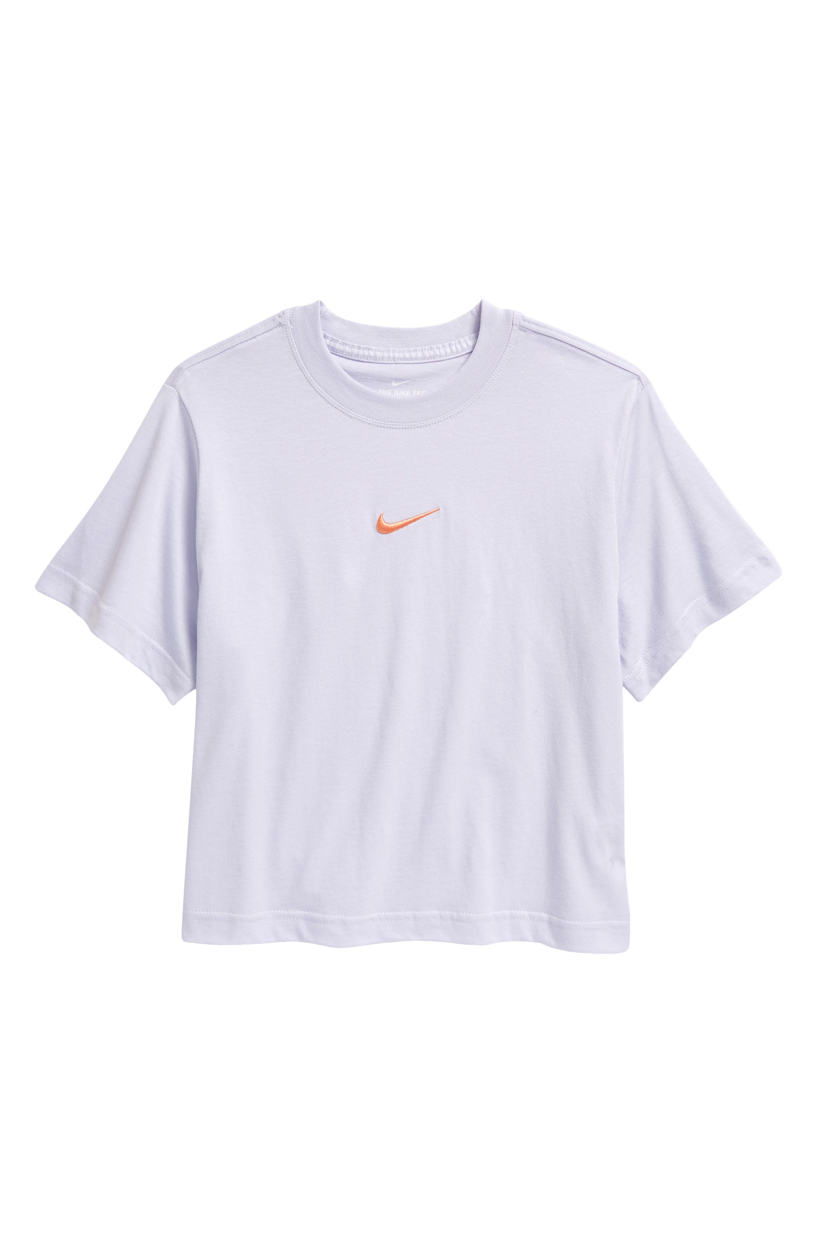 girls pink nike shirt