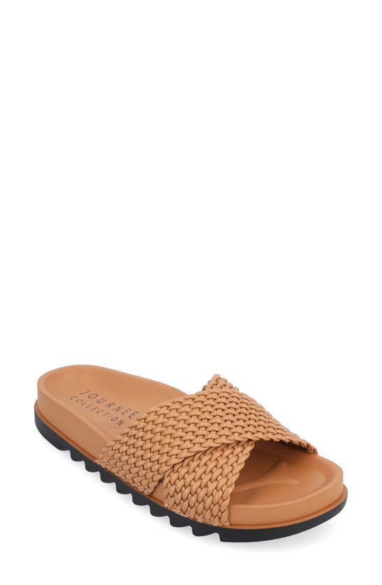 Journee Collection Gretie Sandal In Tan