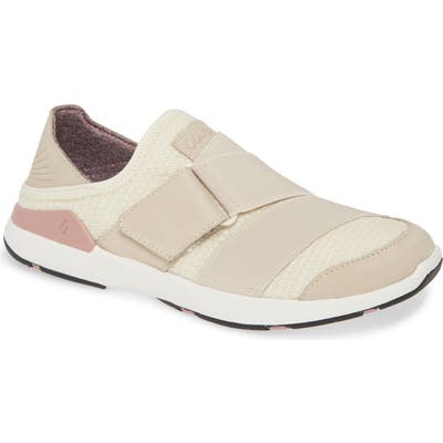 Olukai Mikilua Kakoo Slip-On Sneaker- Beige