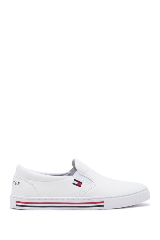 Shop Tommy Hilfiger Lezari Slip-on Sneaker In Whmll