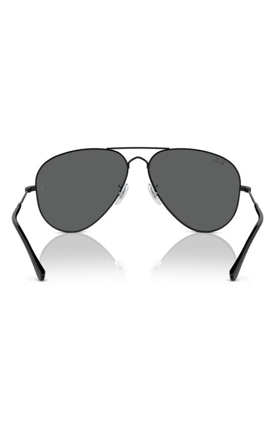 Shop Ray Ban Ray-ban Old Aviator 62mm Oversize Sunglasses In Black