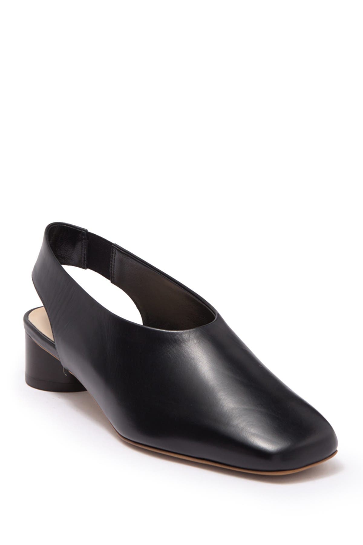 low heel black heels
