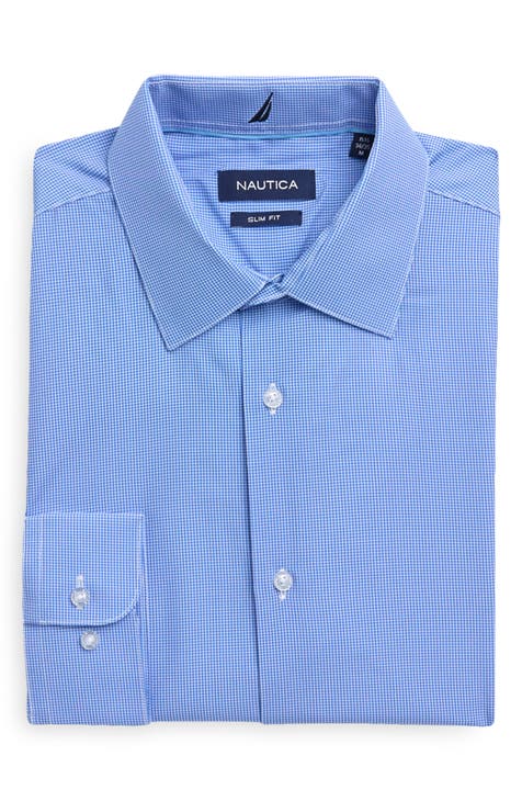 Nautica Mens Solid Crew Neck Short-Sleeve Pocket T-Shirt, Estate Blue, X- Large
