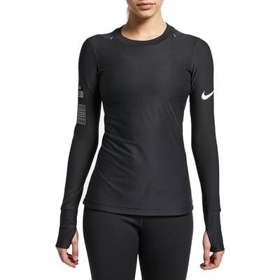 Nike X Mmw Beryllium Long Sleeve Top, Black