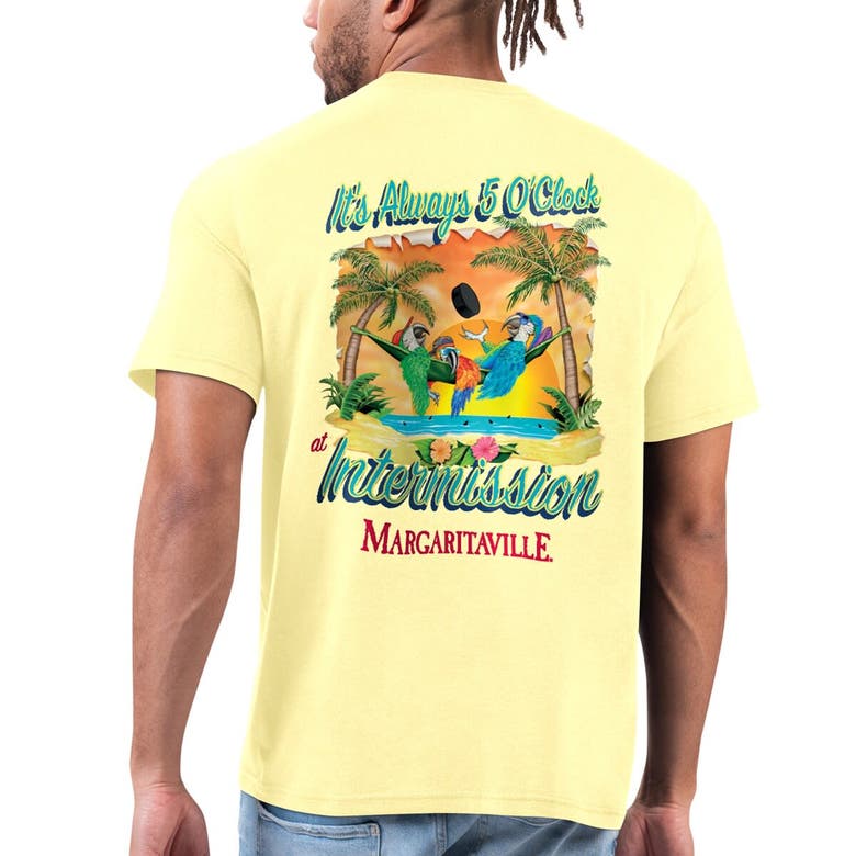 Shop Margaritaville Gold Boston Bruins T-shirt