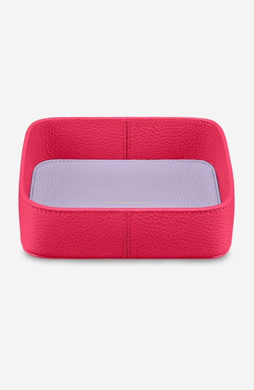 Maison De Sabre Maison De Sabré The Catchall Tray In Fuchsia Lavender