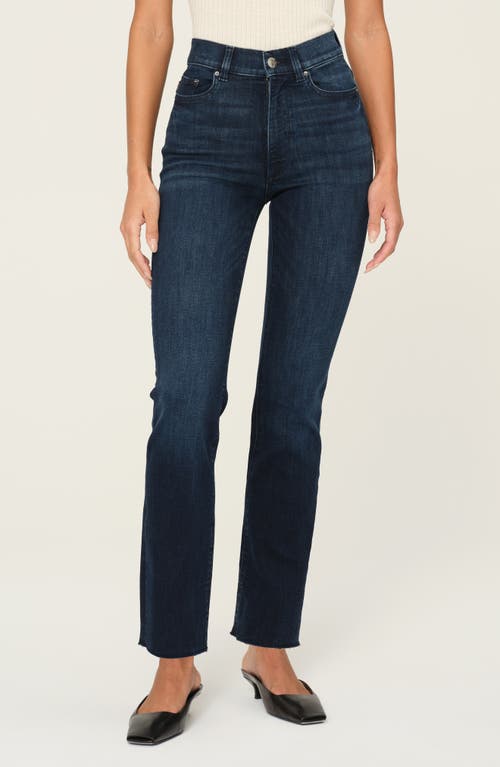 DL1961 Halle Straight Leg High Rise Instasculpt Jeans in Mediterranean 