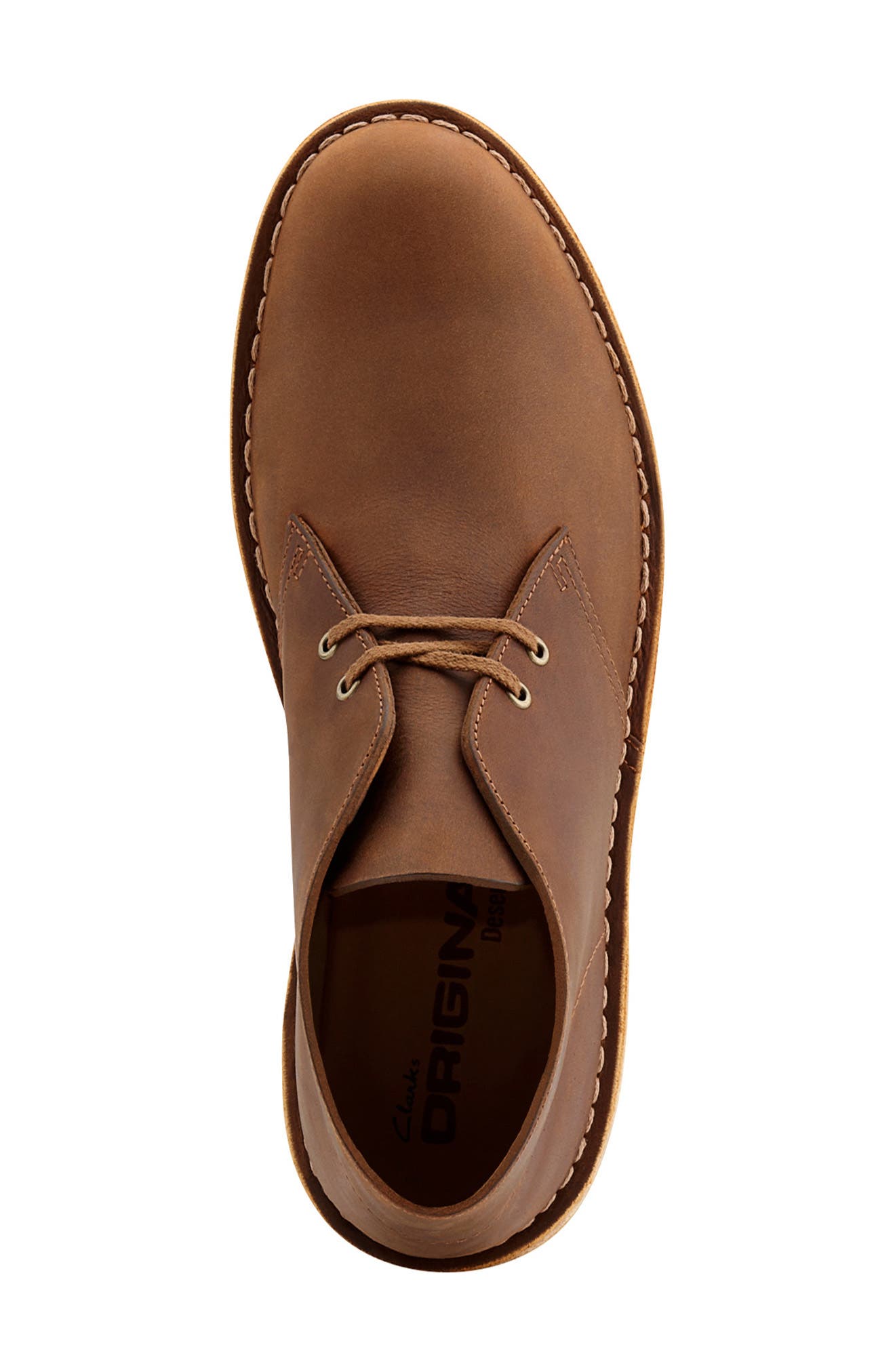 CLARKS<SUP>®</SUP> Originals 'Desert' Boot, Alternate, color, BROWN LEATHER