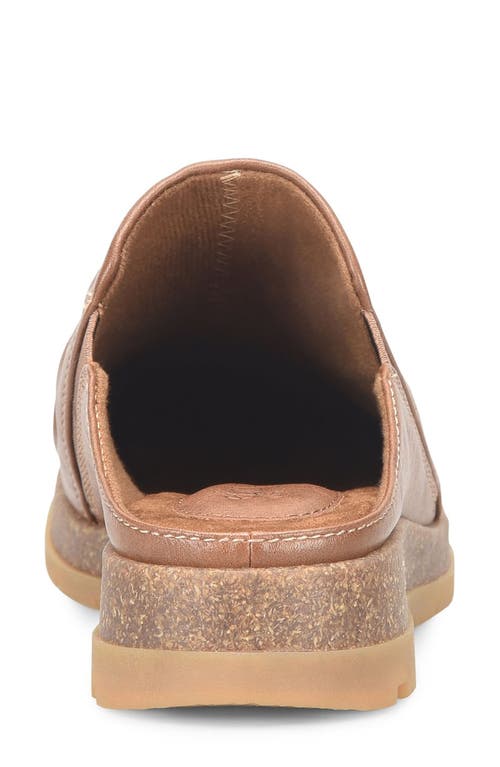 Eurosoft Laralyn Ruched Mule In Toffee