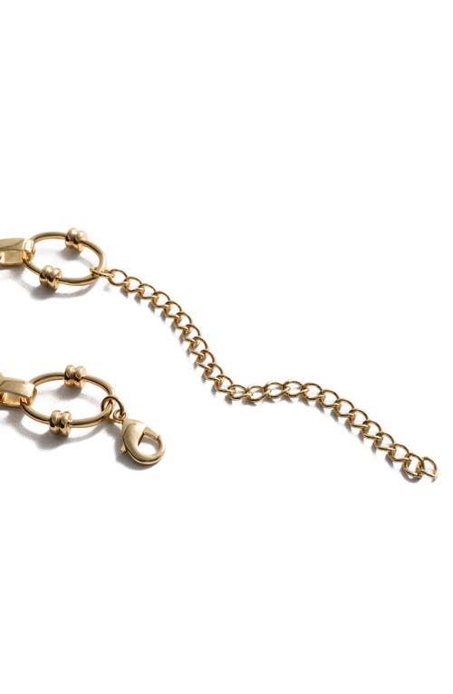 Shop Mango Cloti Chain Belt In Gold