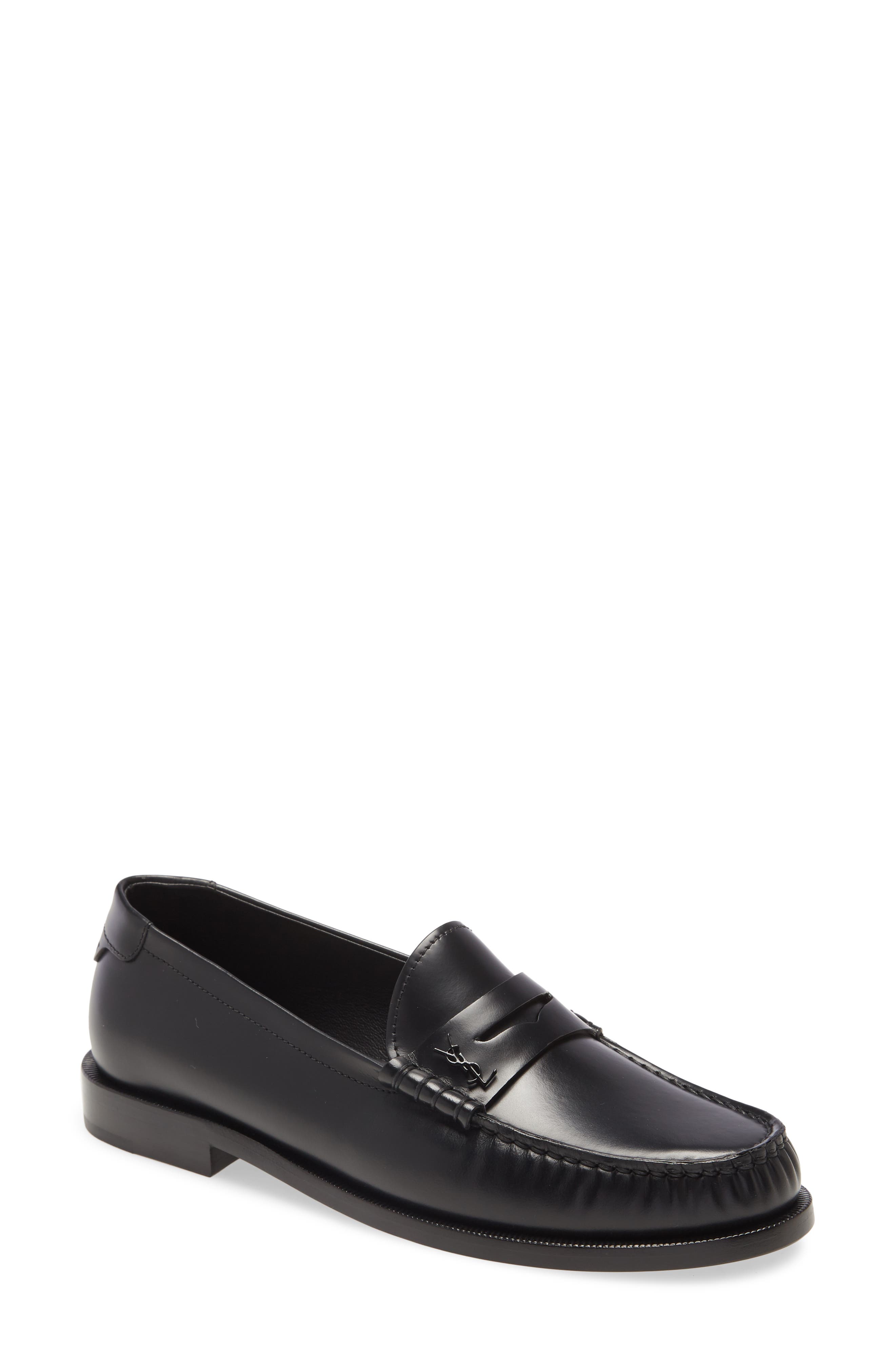 ysl loafers womens