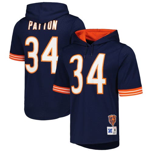 Walter Payton Chicago Bears Mitchell & Ness Retired Player Name & Number  Pullover Hoodie - Navy