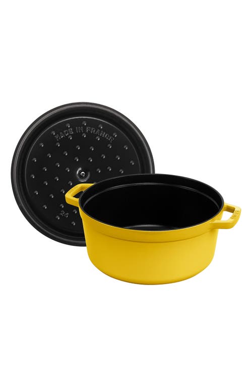 STAUB STAUB 5.5-QUART ENAMELED CAST IRON DUTCH OVEN