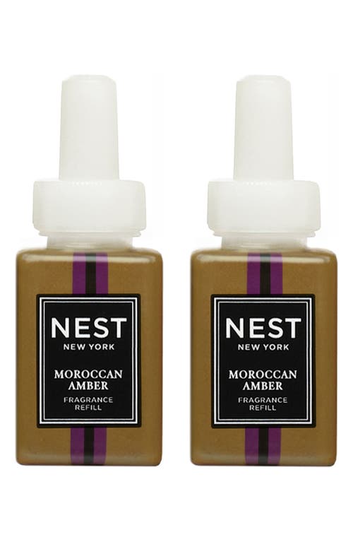 Nest New York Moroccan Amber Pura Refill, Set Of 2 In Moroccan Amber