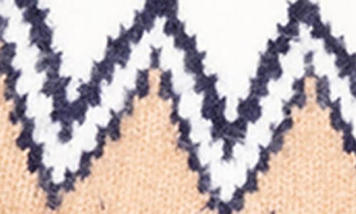 Thread & Supply Claire Fair Isle Crewneck Sweater In Oat