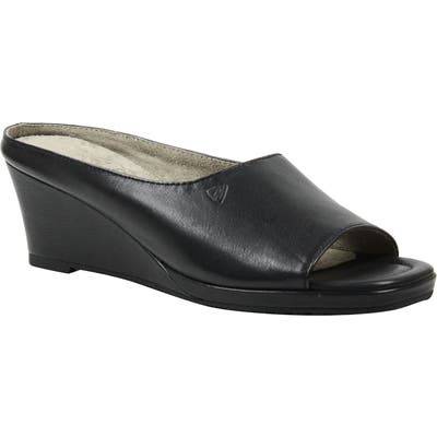 J. Renee Abrielle Wedge Mule B - Black