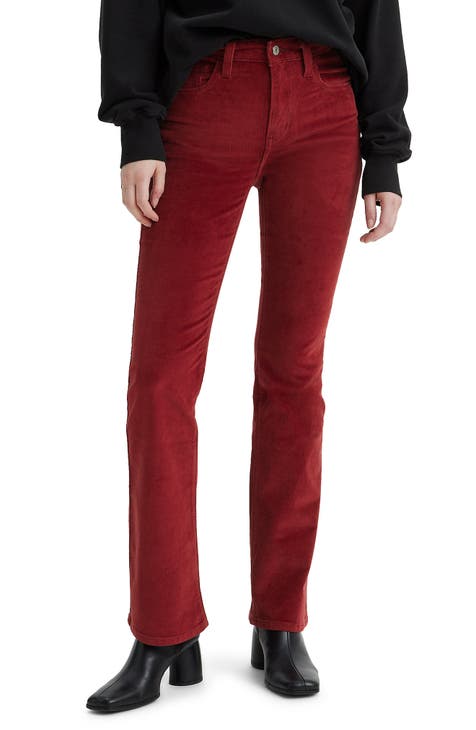 Mavi Women's Sydney Flare in Karandra Red Cord