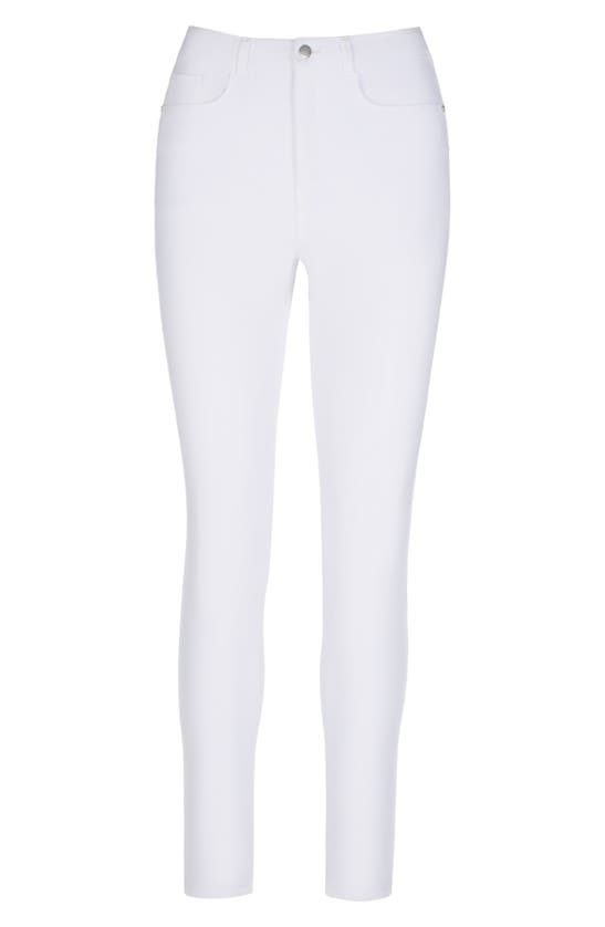 Shop Commando Do It All Skinny Ankle Jeans In White