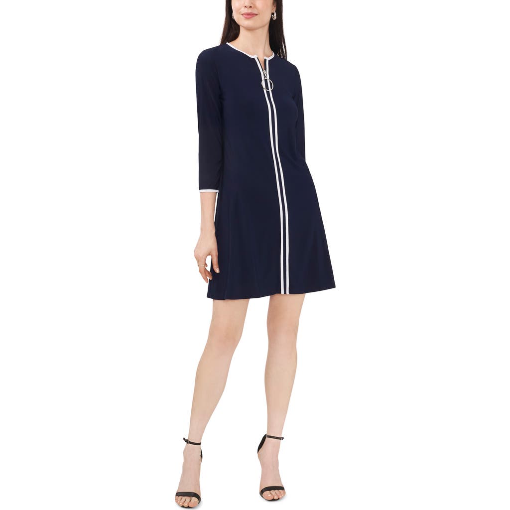 CHAUS CHAUS CENTER STRIPE MINIDRESS