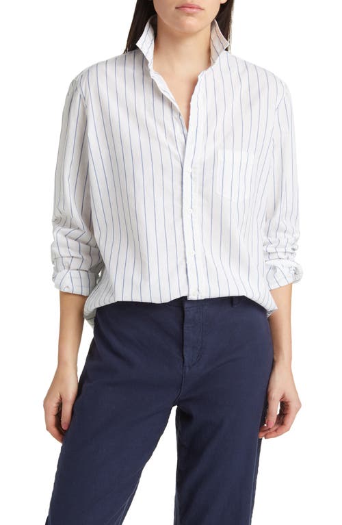 Frank & Eileen Relaxed Button-Up Shirt Faded Blue Stripe at Nordstrom,
